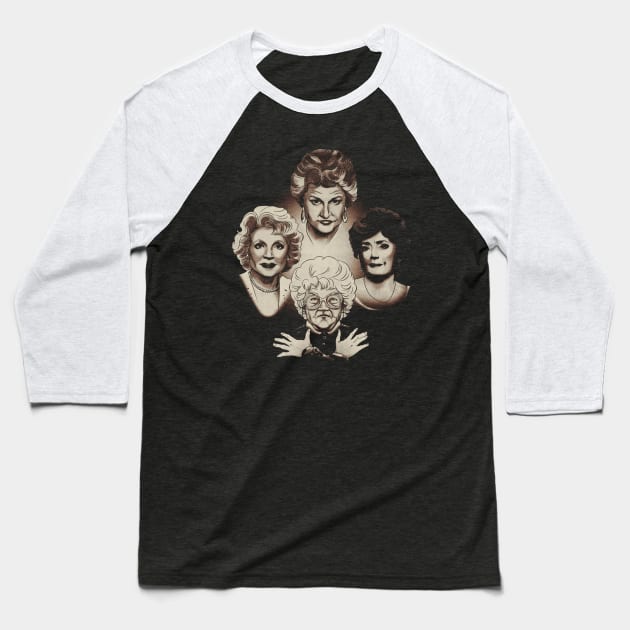 The Golden Girls Baseball T-Shirt by Army Of Vicious